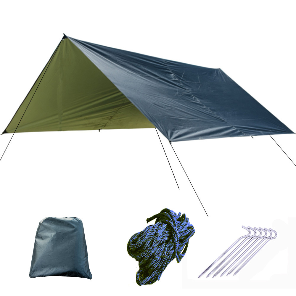 Hammock Rain Tarp - Toldo impermeable para exteriores, lona ultraligera