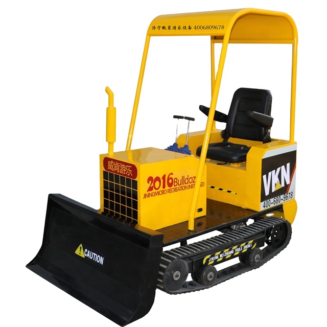 Outdoor Adventure Educator - Mini Bulldozer Eléctrico de Metal para