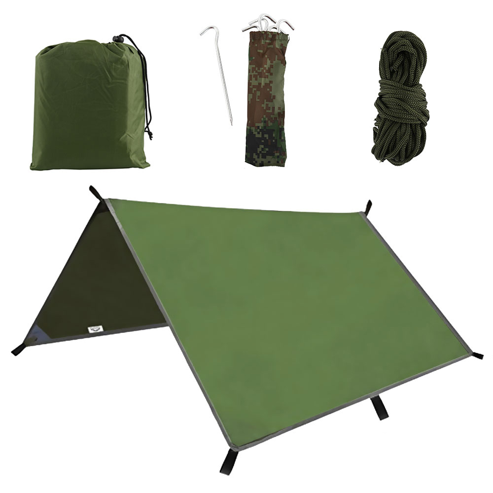 Hammock Rain Tarp - Toldo Impermeable de 3x3m, Lona de
