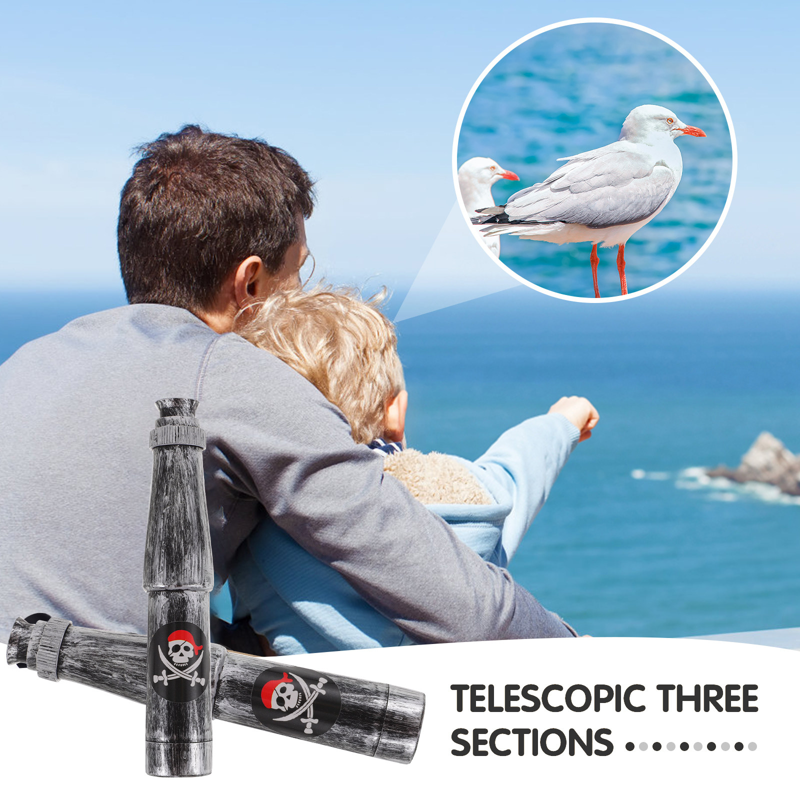 6 Telescopios Monoculares Pira - Outdoor Adventure Educator reseña y precio