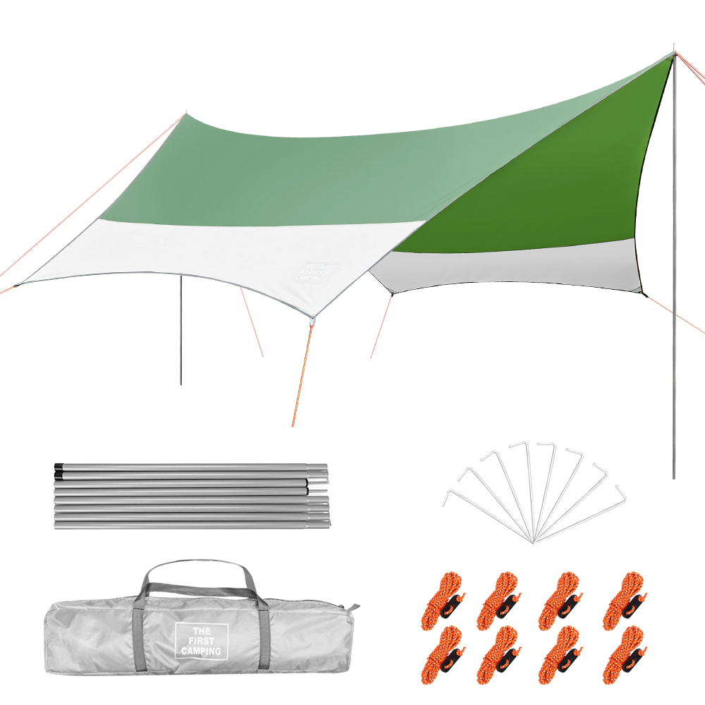 Lona de Camping 2026, 4.4m X 4 - Hammock Rain Tarp reseña y precio