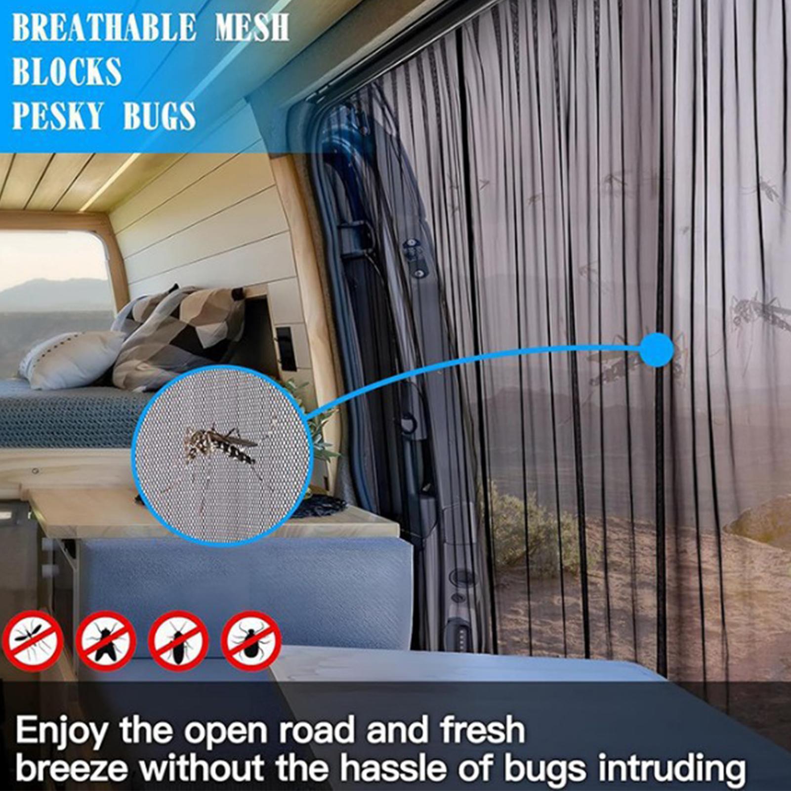 Pantalla de puerta de furgonet - Outdoor Adventure Rv reseña y precio