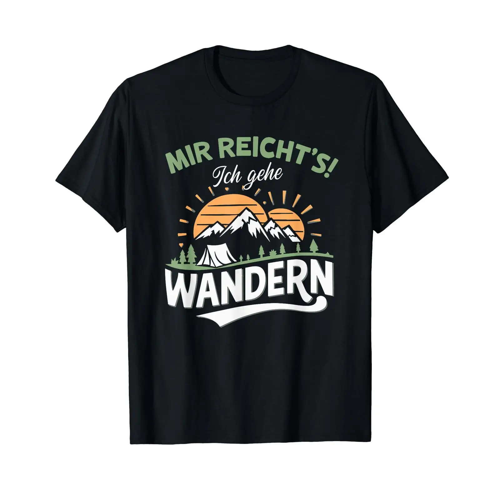 Camiseta con texto en alemán:q - Outdoor Adventure Quotes Short reseña y precio