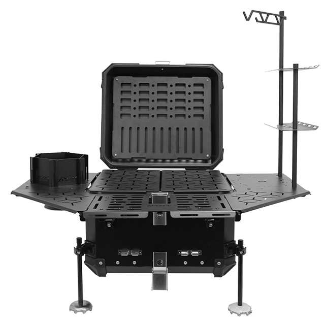 Caja trasera blindada de aleac - Outdoor Adventure Table With Storage reseña y precio