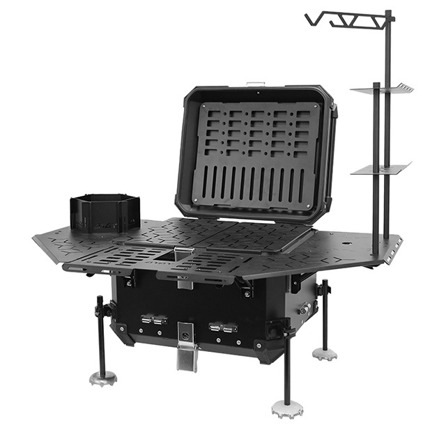Caja trasera blindada de aleac - Outdoor Adventure Table With Storage reseña y precio