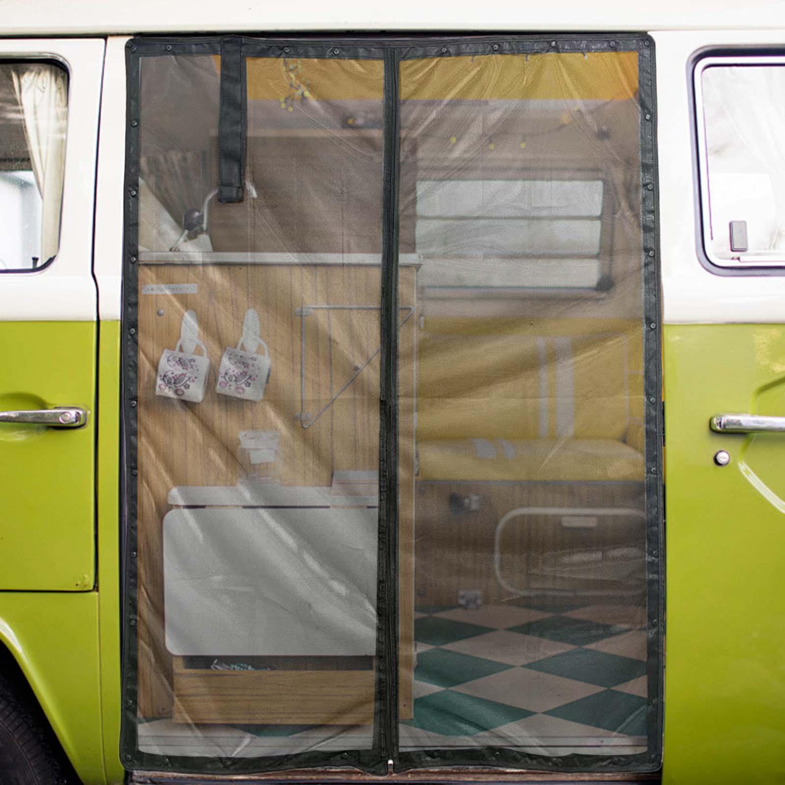 Pantalla de puerta magnética p - Outdoor Adventure Rv reseña y precio