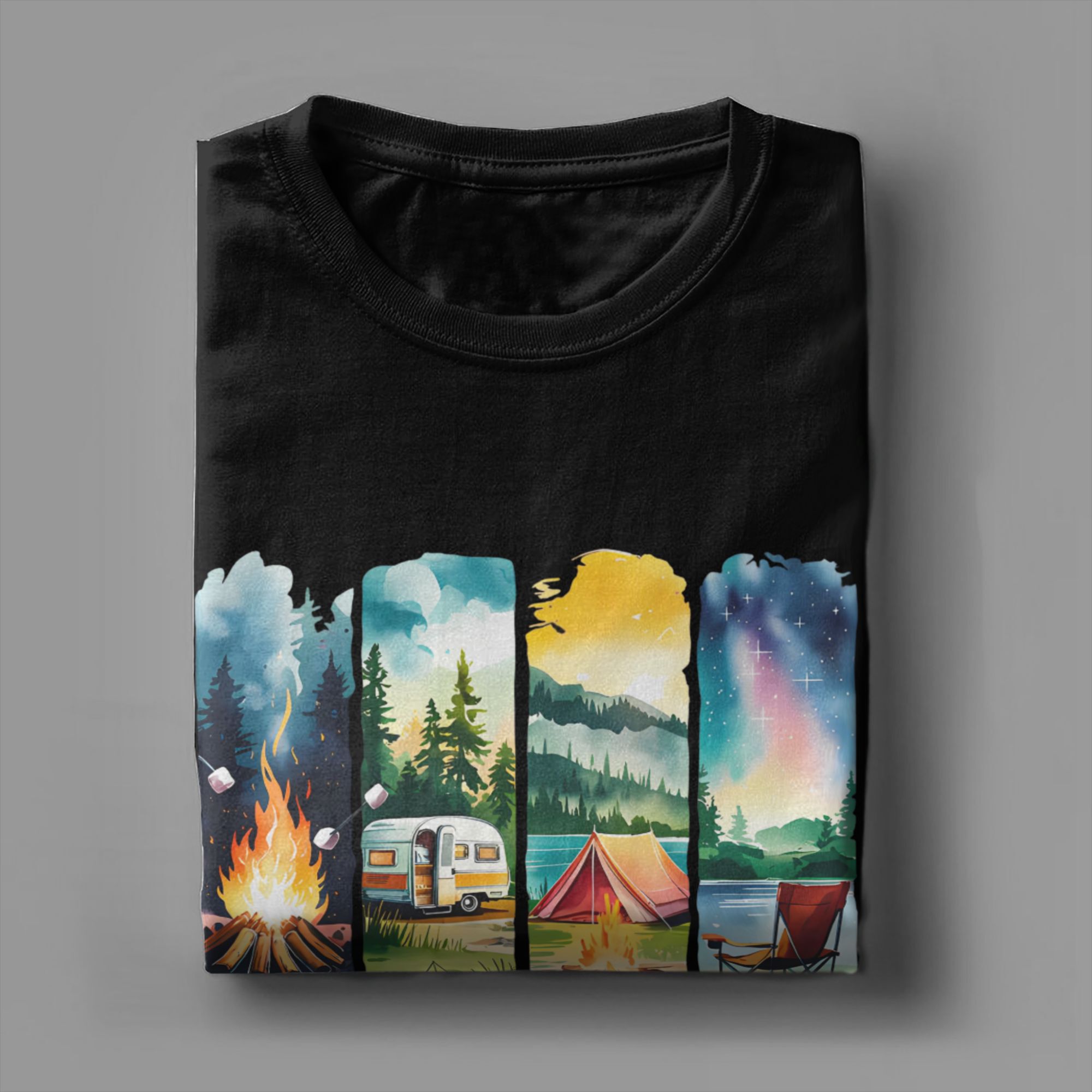 Camiseta Camping Life, tienda  - Outdoor Adventure Rv reseña y precio