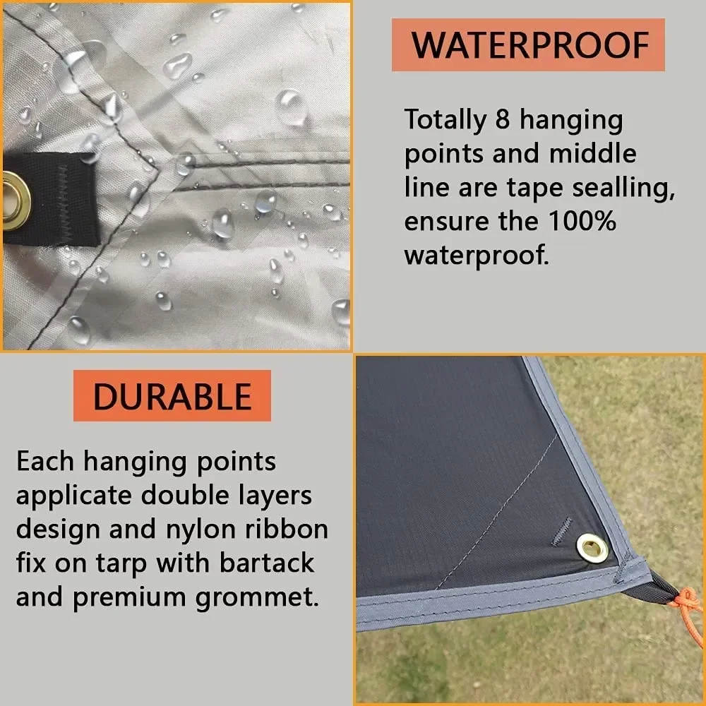 Toldo de Alta Calidad, Resiste - Hammock Rain Tarp reseña y precio