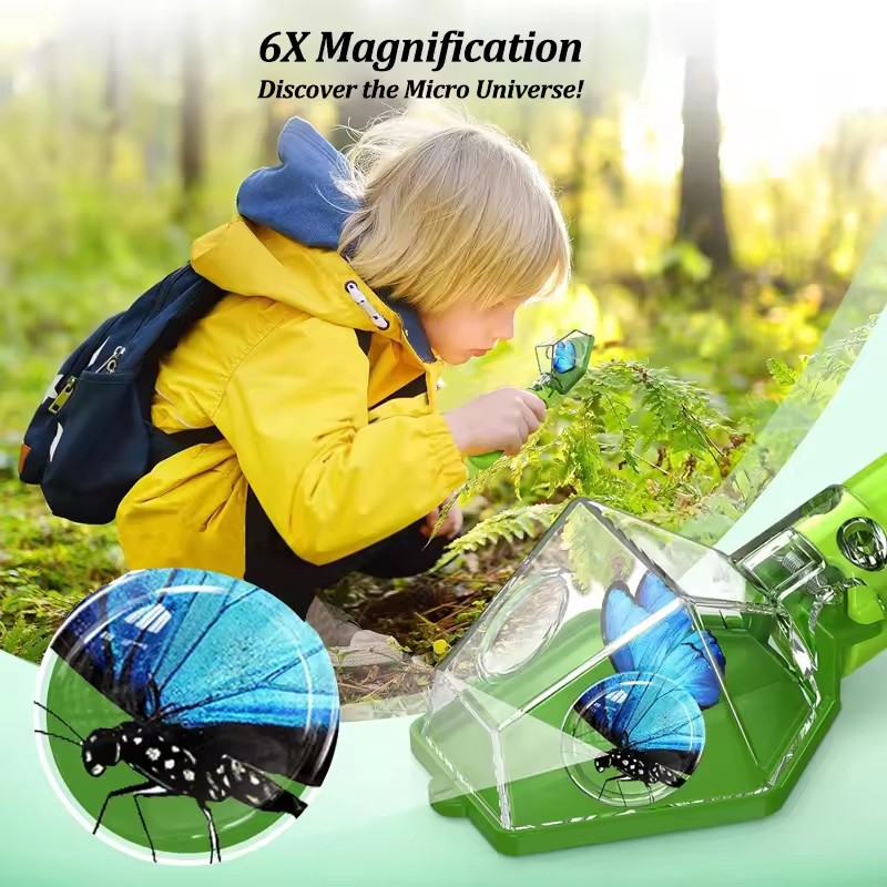 Atrapa insectos portátil con l - Outdoor Adventure Educator reseña y precio