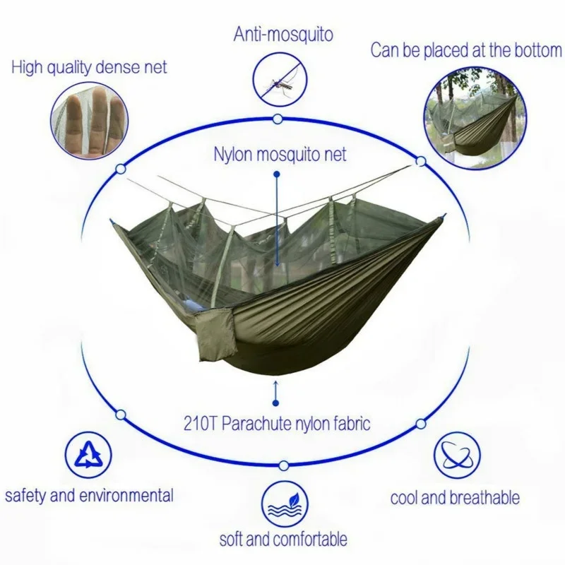 Hamaca portátil ligera para ac - Hammock Rain Tarp reseña y precio